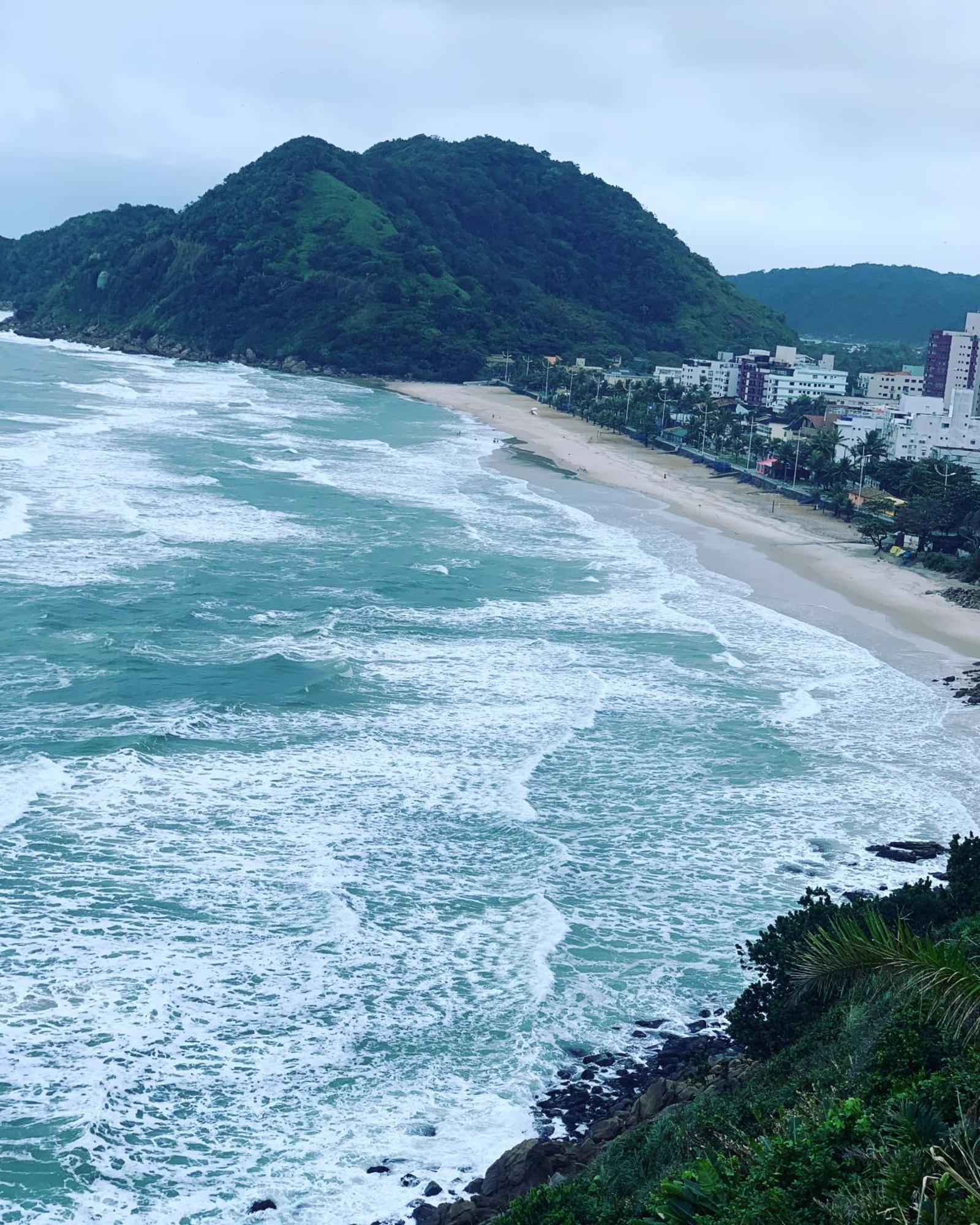 Apartamento 100 Mts Da Praia กัวรูจา ภายนอก รูปภาพ