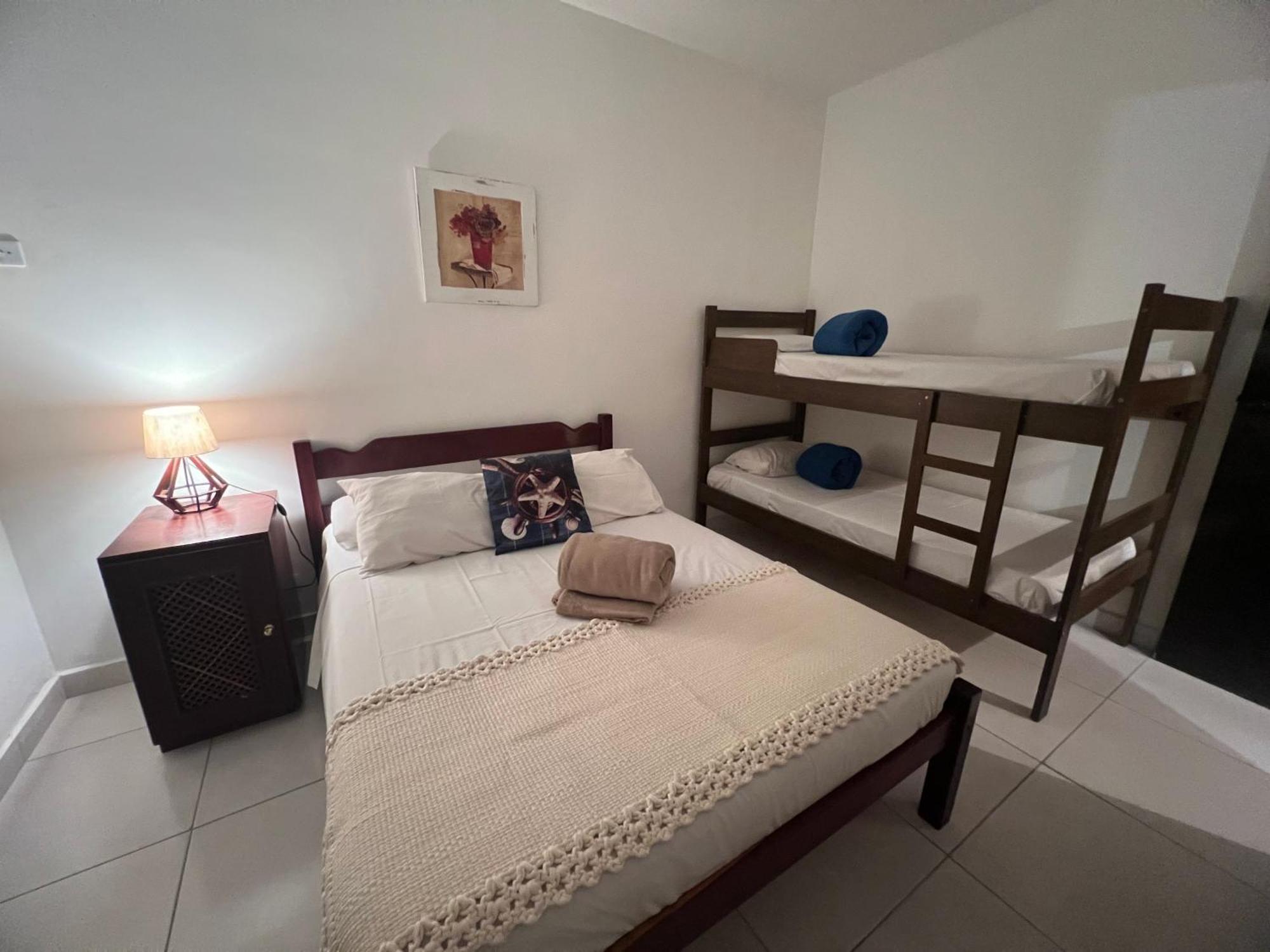 Apartamento 100 Mts Da Praia กัวรูจา ภายนอก รูปภาพ
